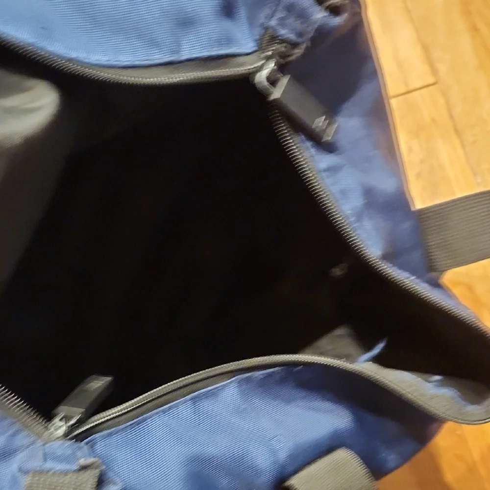 FILA Navy Blue Gym Tote Bag Sports Travel Shoulder Bag